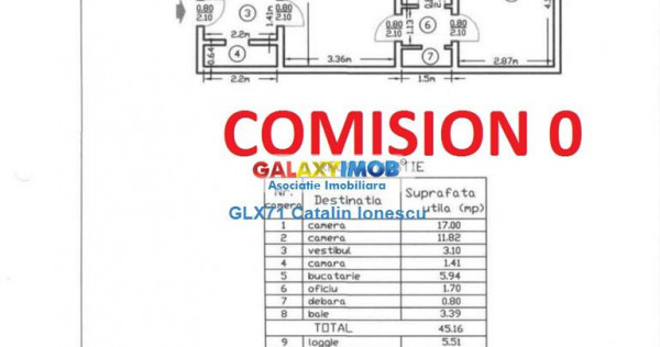 Apartament 2 camere Baba Novac