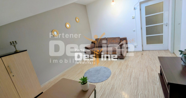 Comision 0% Chirie Apartament 1 camera 39 mp mobilat utilat