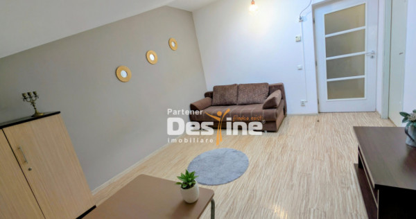 Comision 0% Chirie Apartament 1 camera 39 mp mobilat utilat