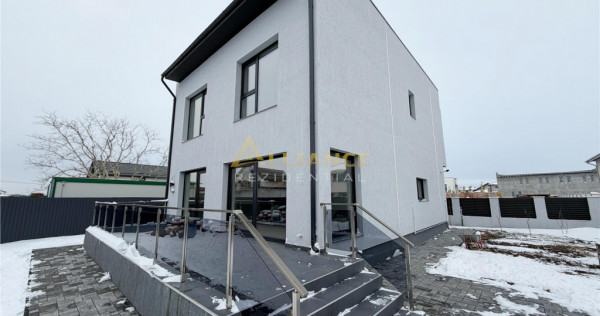 Vila individuala P 1E cu finisaje de lux - 4 camere 3 bai -