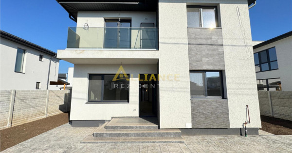 Vila moderna P 1 || 3 dormitoare || Terasa acoperita || Cart