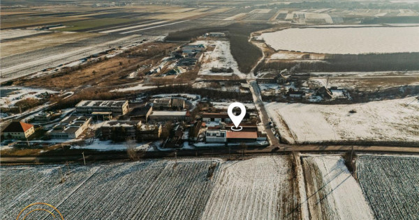 Complex industrial modern,acces dublu, potential apreciabil,