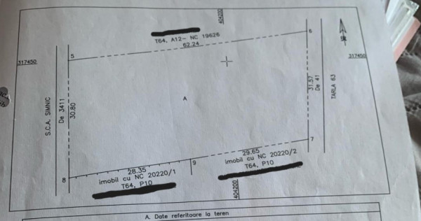 Teren extravilan, 1840 mp, Centura de Nord Craiova