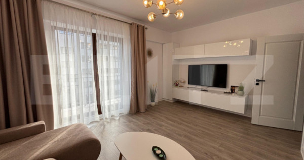 Apartament 2 camere, 59 mp, loc de parcare, Valea Lupului