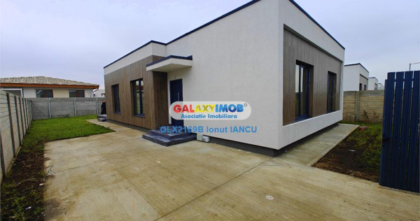 Casa Singulara Parter 4 camere Tunari Stil Mediteranean