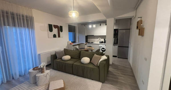 Studio mobilat, utilat calitate PREMIUM cu Balcon și Parcar