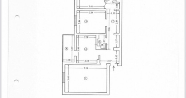Apartament 3 camere de vanzare, situat in zona Tomis III