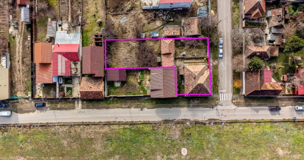 Casă de renovat cu 773 mp teren la preț de apartament