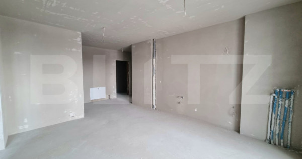 Apartament 3 camere, semifinisat, zona BMW