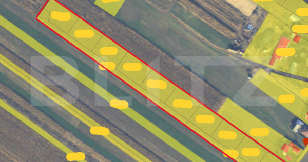 Teren Intravilan, 14404 mp, front 28ml, zona Darmanesti