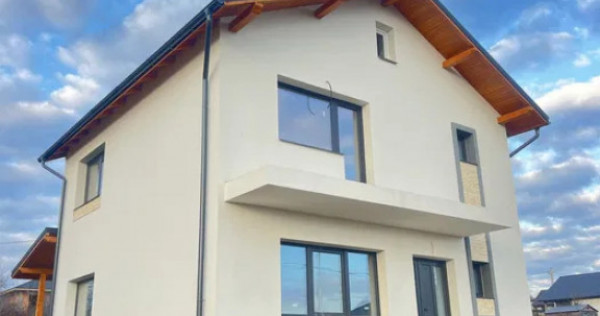 Casă nouă, design modern, teren 500 mp &ndash; liniște aproap