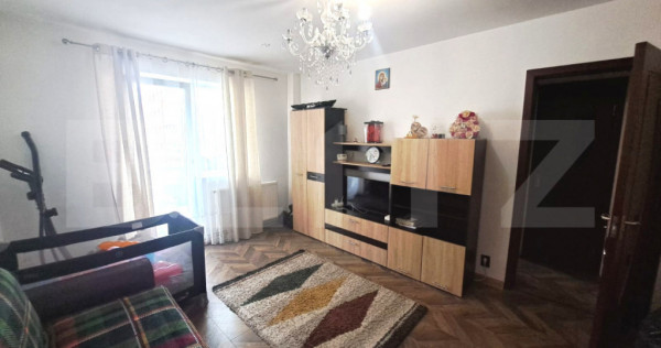 Apartament 2 camere, complet mobilat, 41 mp, loc de parcare