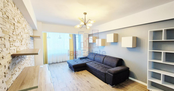 Apartament cu 2 camere de inchiriat, parcare inclusa