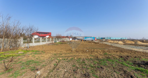 Teren intravilan curti constructii- zona in plina dezvolt...