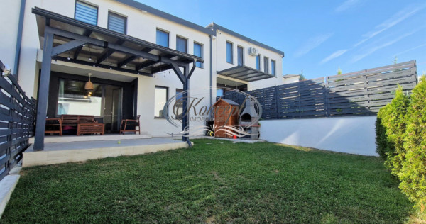 Duplex elegant cu 3 dormitoare si curte generoasa in Voronet