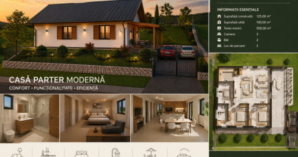 Casă Individuală Modernă &ndash; Panoramă Spectaculoasă spr