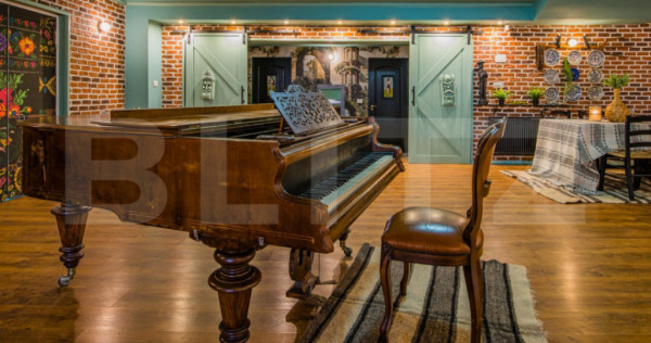 Săli evenimente, 1100 mp utili, teren 4263 mp, zona iesire