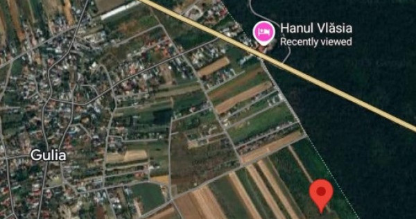 Teren extravilan Gulia, D&acirc;mbovița, 2465mp