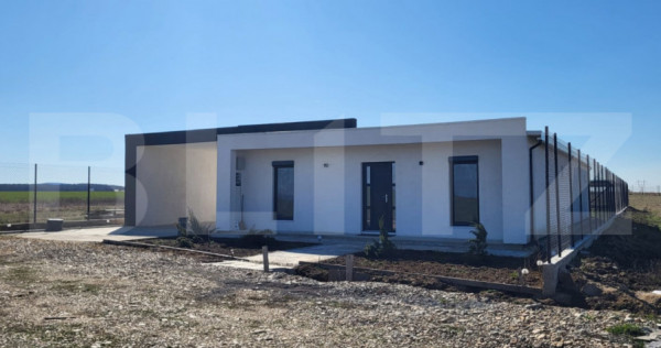 Casa individuala Osorhei cu filigorie si gard imprejmuire