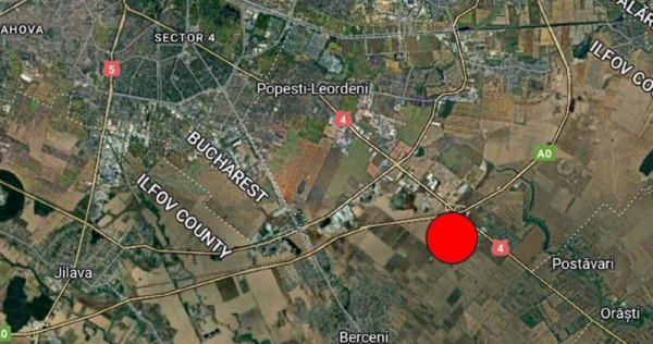 Teren 27 ha, d=460ml, in imediata apropiere a centurii A0...