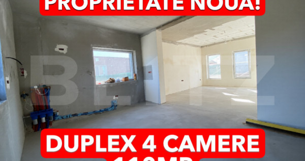 Duplex 4 camere P+M, 110MP, 280mp teren, Mosnita Veche