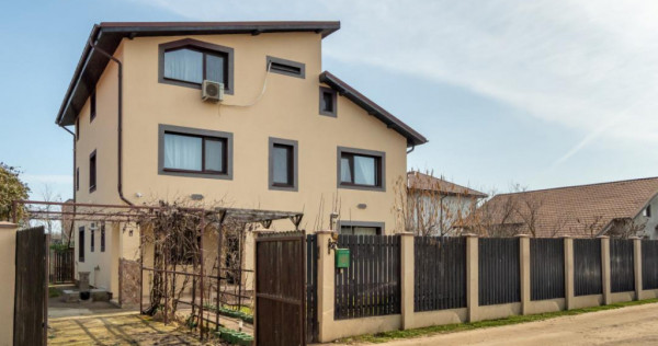 Vila de vanzare Branesti,, teren suplimentar, gata de mutar