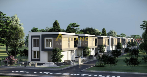 Vila Individuala - Stil Mediteranean - 4 Camere - 3 bai, Ter