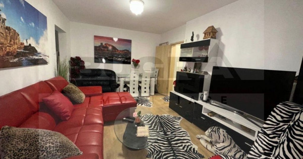 Apartament de 46mp, modern, etaj intermediar, zona Detunata