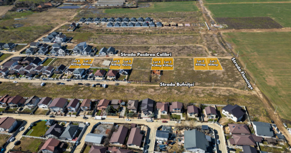 PANTELIMON - TINERETULUI, TEREN 438 MP, FRONT 14 M!