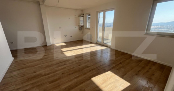 Apartament 3 camere, 2 băi, 2 terase, bloc nou