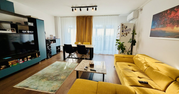 Apartament premium cu 3 camere, 2 băi, parcare subterană -