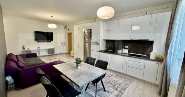 Apartament cu 3 camere, 65 mp, etajul 1, parcare cu CF, la 5