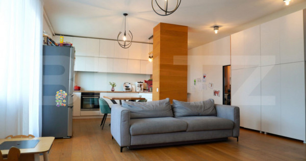 Apartament 3 camere 76mp utili, terasă 74mp, 2băi, parcare