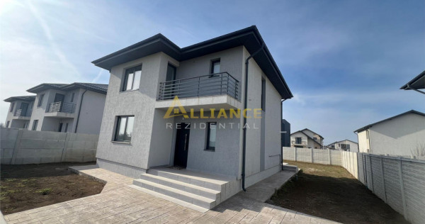 Vila individuala - 4 camere - 2 bai - 145mp utili - teren 45