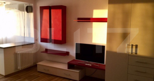 Garsonieră 31 mp, mobilată/utilată, et. 8, Brazda lui Nov