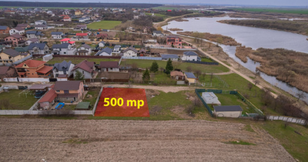 BRANESTI - VADU ANEI, TEREN 500 MP, FRONT STRADAL 22 MP!