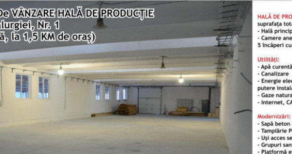 Hala de inchiriat