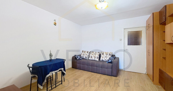 Garsoniera 28 mp + balcon 4 mp in Manastur, pe strada Parang