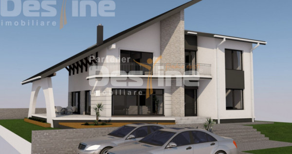 Hlincea Lac Casă 235 mp + 620 mp teren priveliște PANORAMI