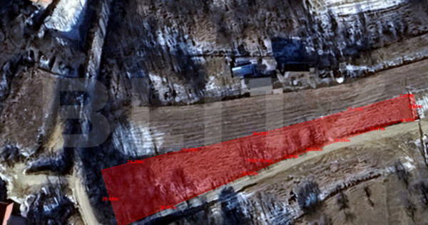 Oportunitate! Teren intravilan autorizabil 1428 mp, front 20