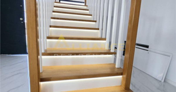 Vila individuala- 5 camere- 3 bai- incalzire pardoseala-