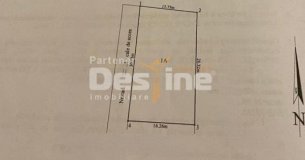Comision 0% Teren intravilan 944 mp, Lunca Cetatuii