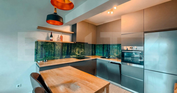 Apartament modern cu 2 camere, 50 mp, parcare, Parcul Ferovi