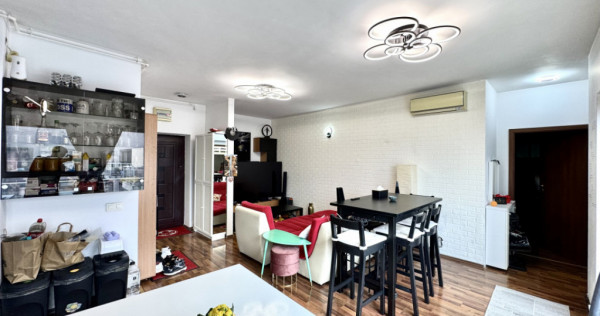Apartament 3 camere mobilat, decomandat, parcare - Titan