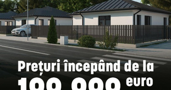 Case pe un nivel in faza 2 a cartierului domus residence, cristian