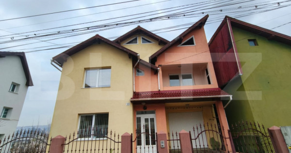 Casa de inchiriat, 7 camere, 230 mp + 415 mp teren, garaj -