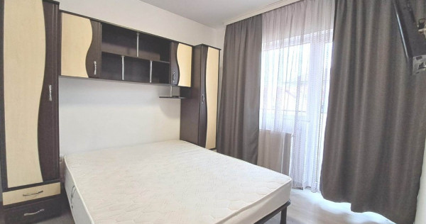 Apartament 2 camere et.3, mobilat, parcare Floresti
