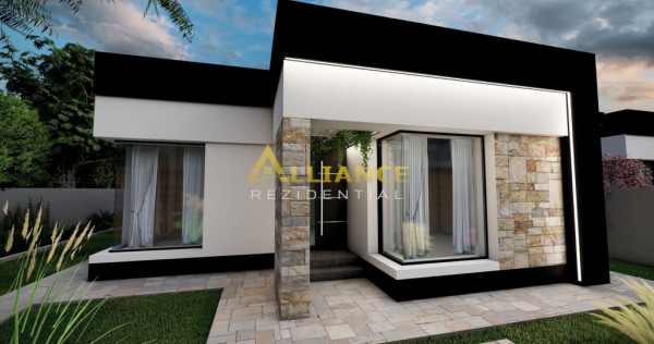 Casa moderna 105 mp | Teren 371 mp | 3 dormitoare dressing