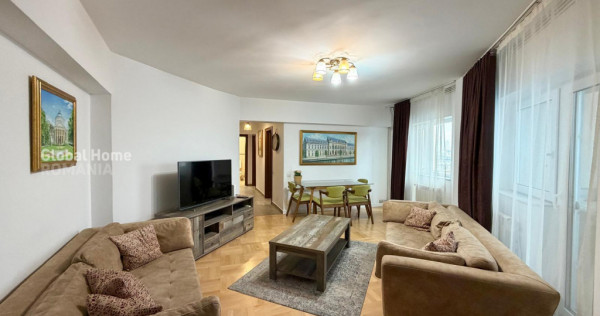 Piața Romană | Apartament 3 Camere | 3 Balcoane | 3 Băi |
