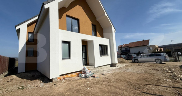 Casa individuala deosebita, 160 mp utili, 500mp teren, zona